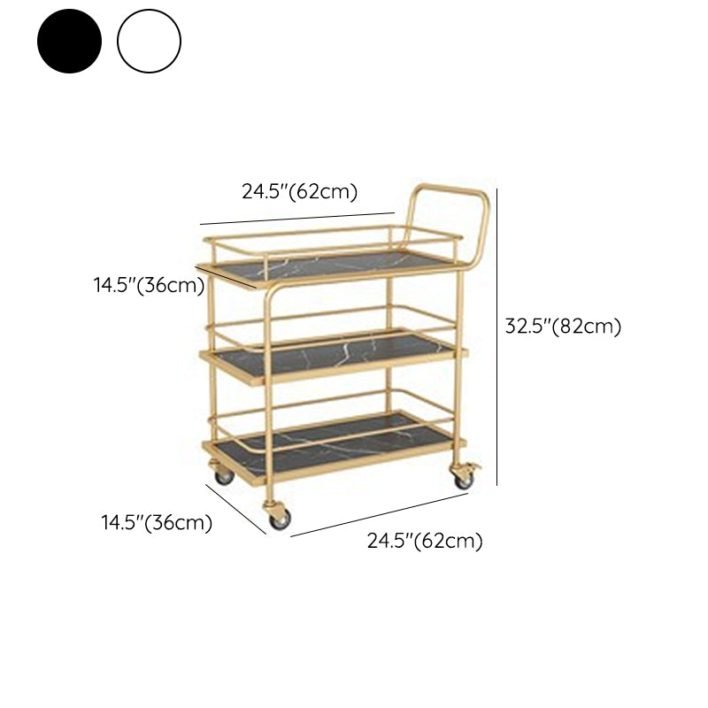 Rolling Contemporary Prep Table Metal Prep Table for Kitchen Use
