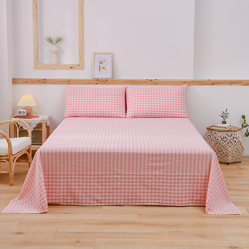 No Theme Cotton Sheet Breathable 1 and 3 Piece Bed Sheet Set