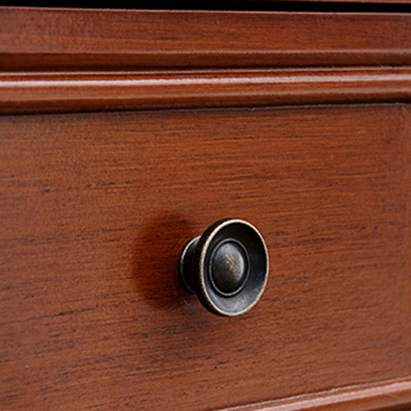 Solid Wood Nautical Storage Chest Bedroom Chest with Drawers