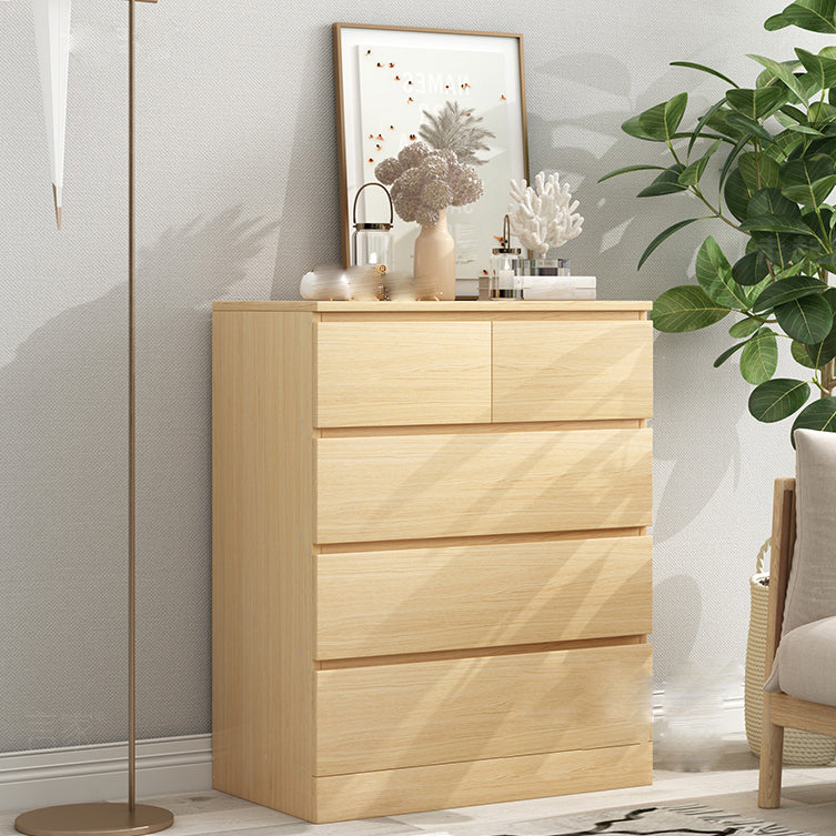 Contemporary Storage Chest Dresser Manufactured Wood Storage Chest