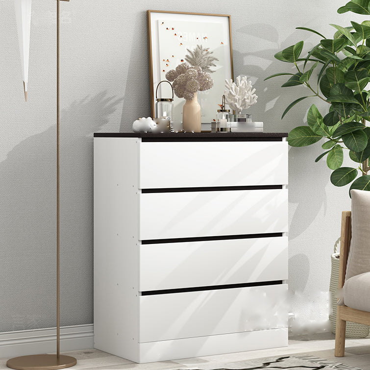 Contemporary Storage Chest Dresser Manufactured Wood Storage Chest