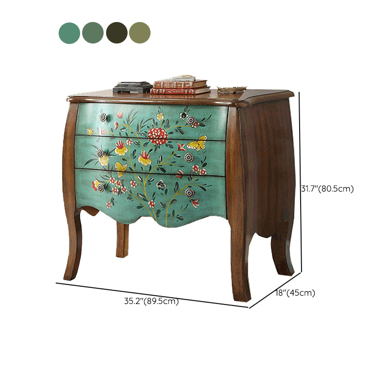 17.55-inch W Traditional Storage Chest Manufactured Wood Dresser