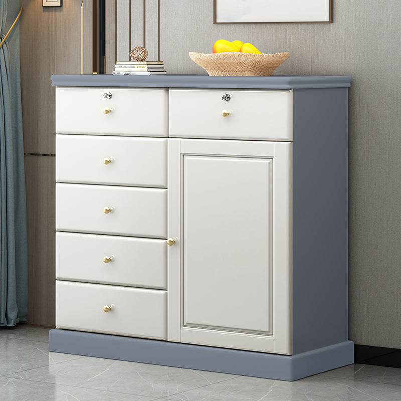 Traditional Storage Chest Solid Wood Storage Chest Dresser for Bedroom
