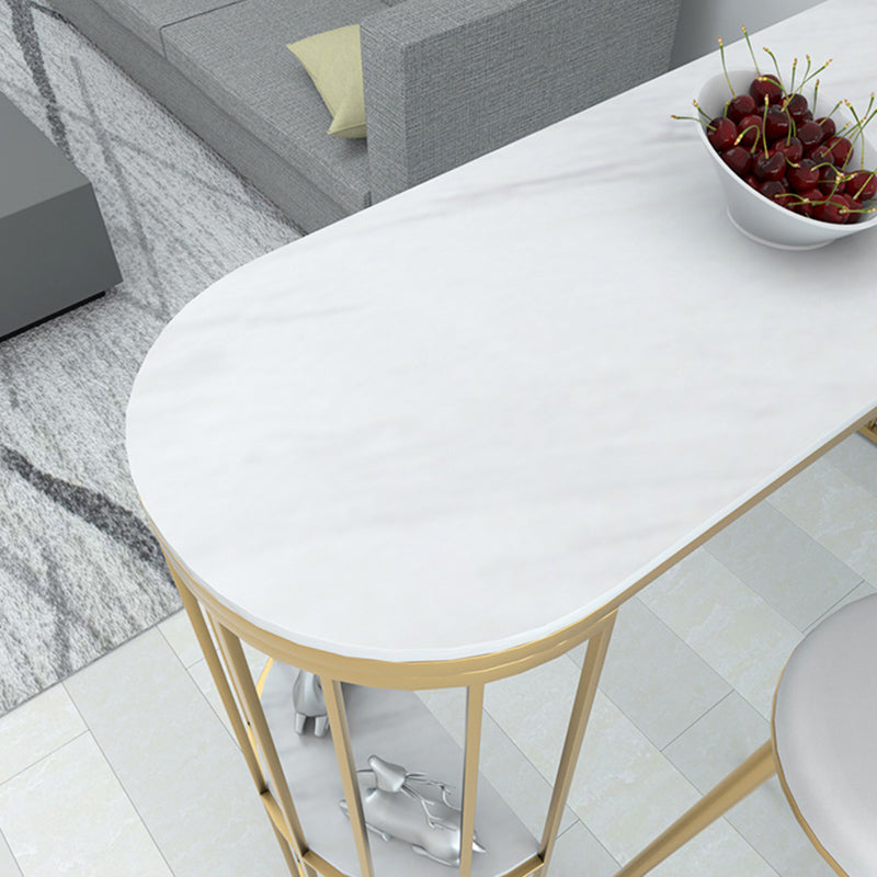 Industrial Style Rectangle Bar Counter Table Stone Bar Counter Table for Home