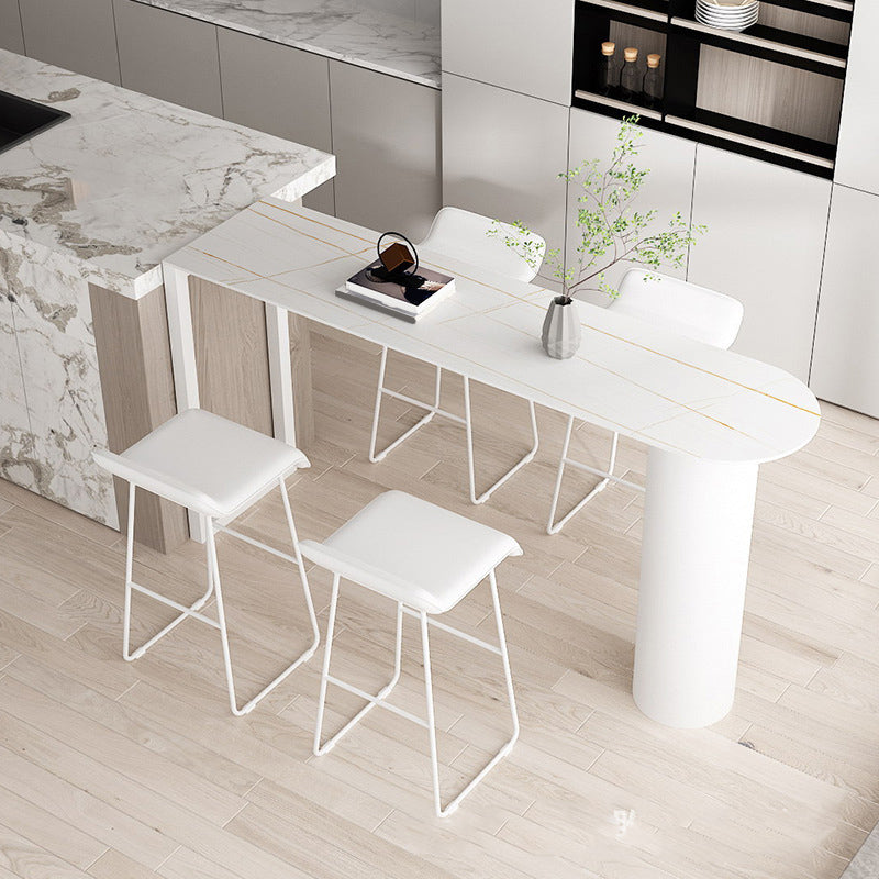 Modern Rectangle Bar Counter Table Stone Bar Counter Table for Home