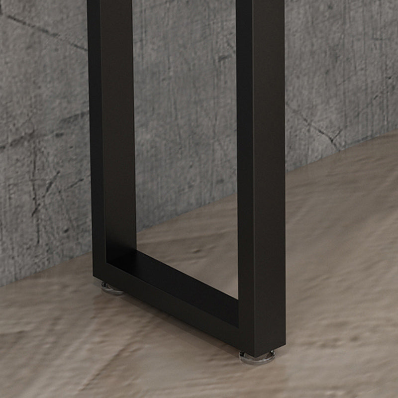 Modern Bar-height Table Solid Wood Top Bar Table for Patio Use