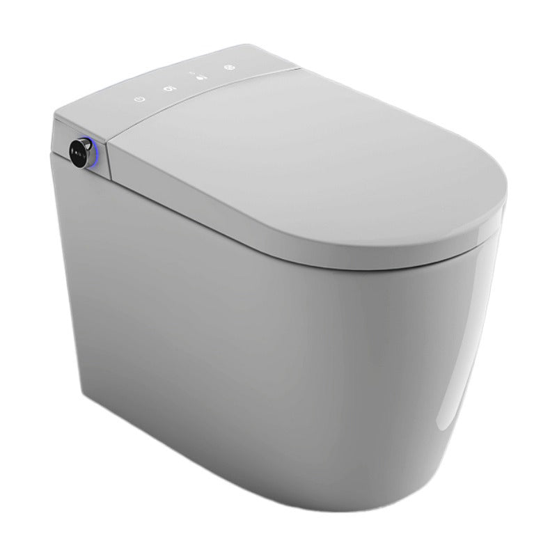 Modern 1-Piece Flush Toilet Floor Mounted Toilet Bowl for Washroom