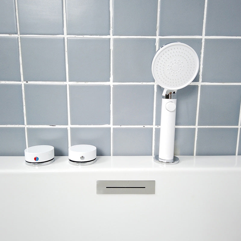 Bathroom Rectangular Bathtub White Acrylic Back to Wall Soaking Tub