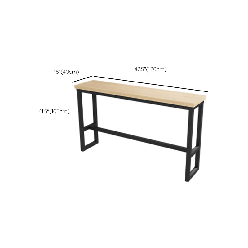 Industrial Bar Stool and Table Set 1/5 Pieces Pub Dining Set