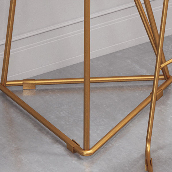 Glam Style 1/2/4 Pieces Bar Table Set Rectangle Bar Table with High Stools