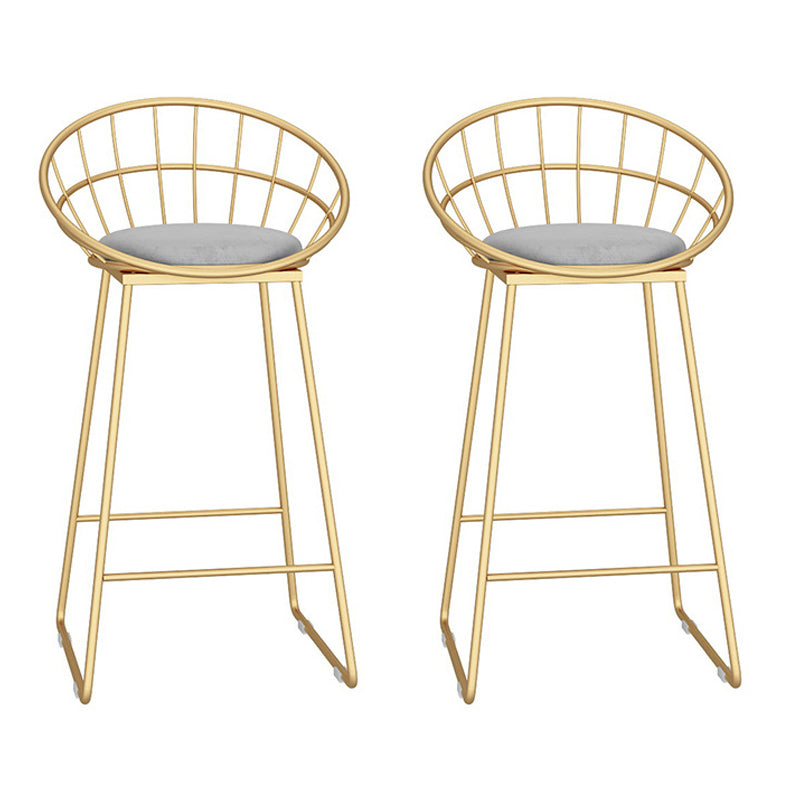 Free Form Pub Set 1/2/3 Pcs Metal and Velvet Bar Table and Stool Set