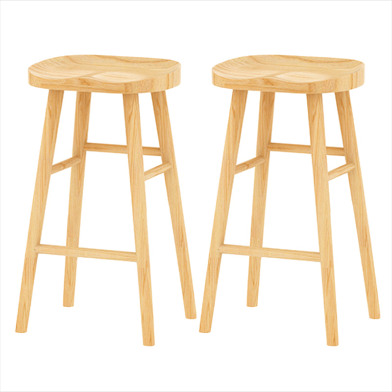 1/2/5/9 Pieces Bar Stool and Table Set Solid Wood Pub Dining Set