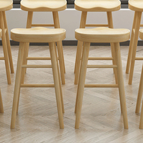 1/2/5/9 Pieces Bar Stool and Table Set Solid Wood Pub Dining Set