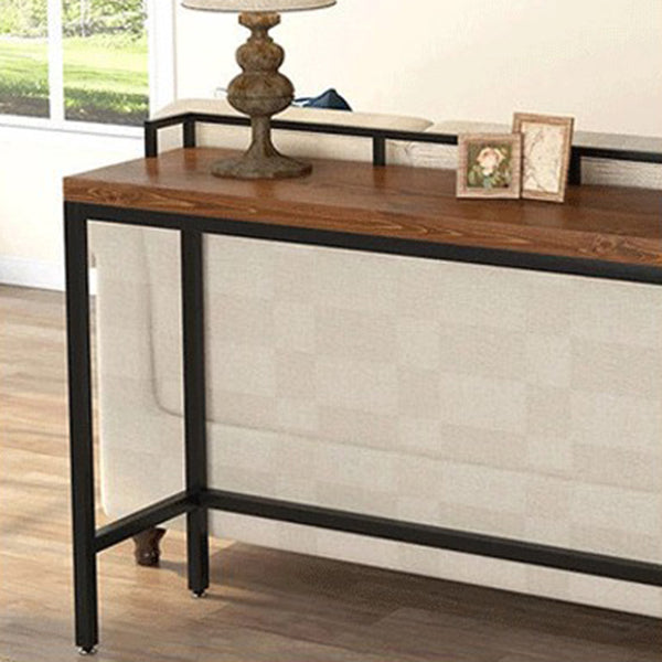 1/2/4 Pieces Pub Dining Set Industrial Rectangular Bar Table Set