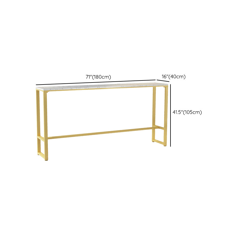 1/9 Pieces Bar Table Set Rectangular Bar Stool and Table Set
