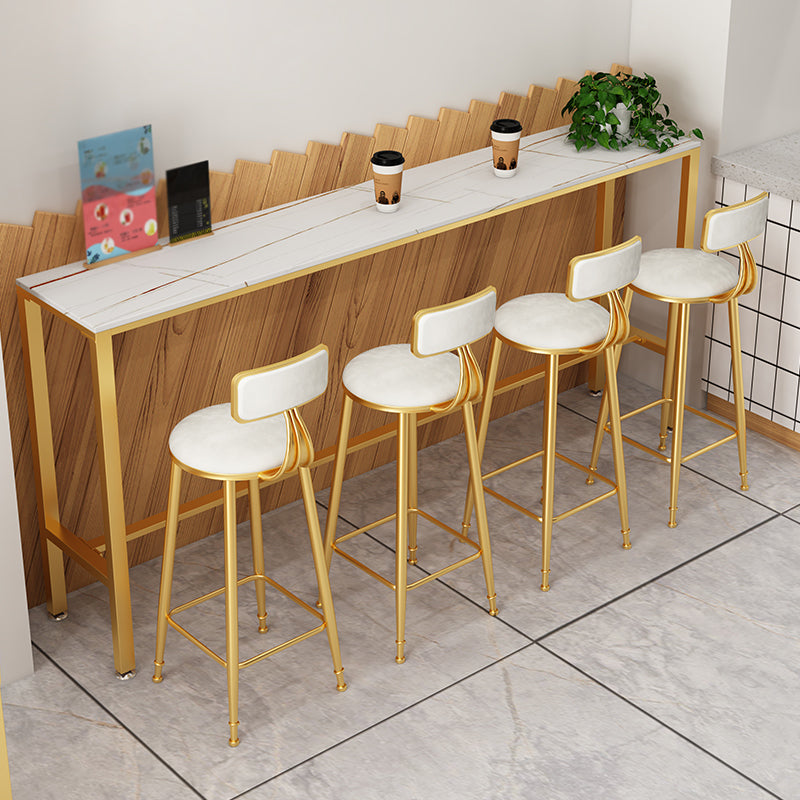 1/5/9 Pieces Bar Stool and Table Set Rectangular Pub Table Set