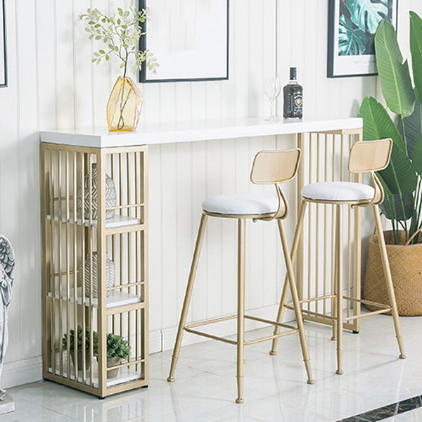 Solid Wood Bar Stool and Table Set 1/2/3 Pieces Pub Dining Set