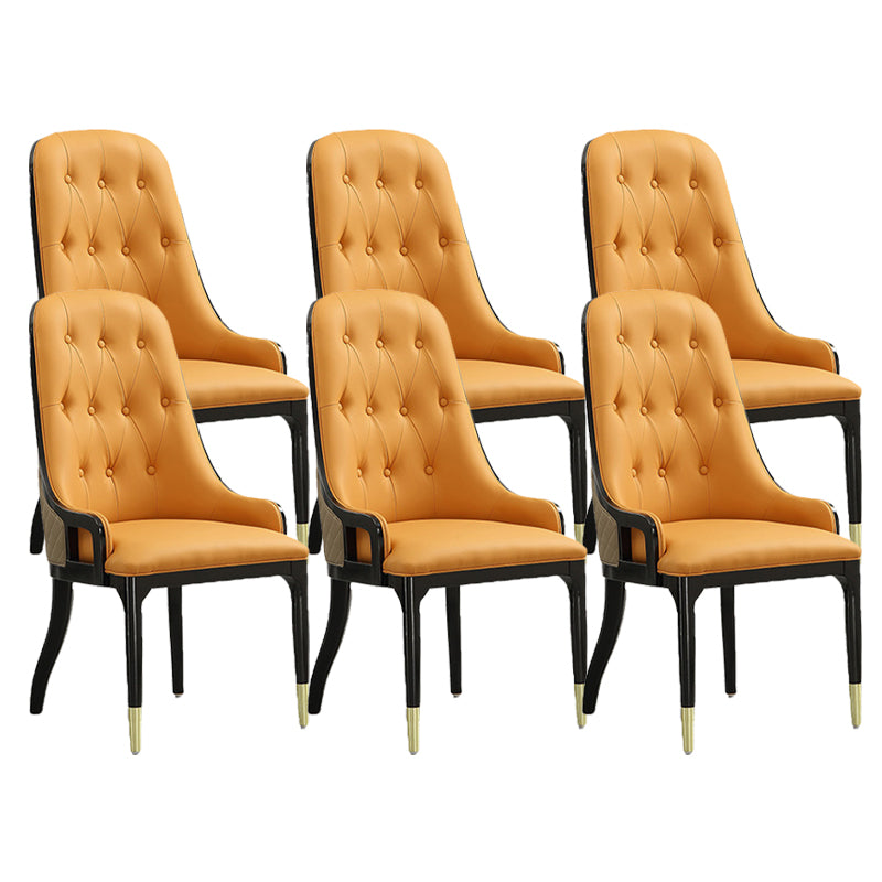 Contemporary Kitchen Dining Side Chair Upholstered Arm Chair