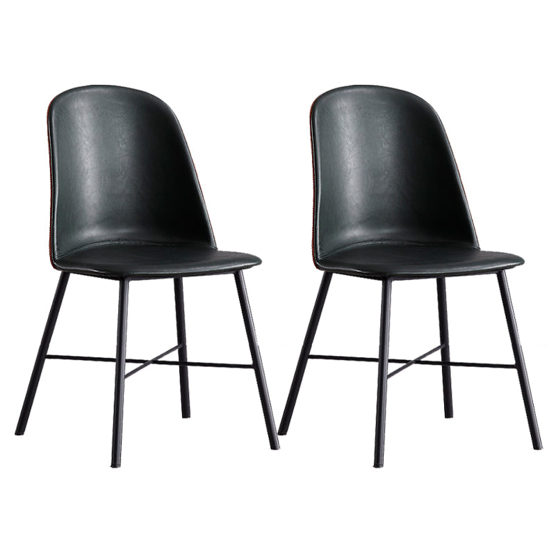 Indoor Side Chair Leather Modern Dining Chair for Dining Room