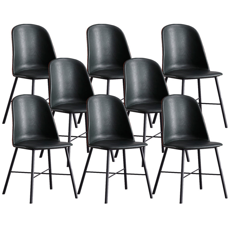 Indoor Side Chair Leather Modern Dining Chair for Dining Room