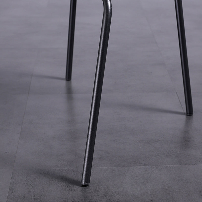 Contemporary Side Chair PU Leather Dining Chair for Home Use