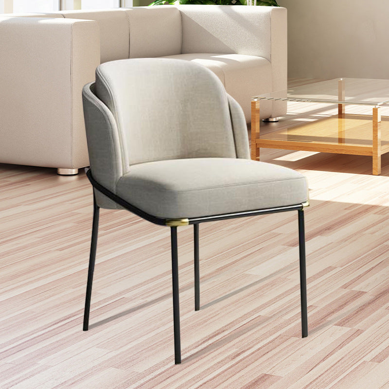 Modern Style Parsons Side Chair Upholstered Indoor Dining Chair