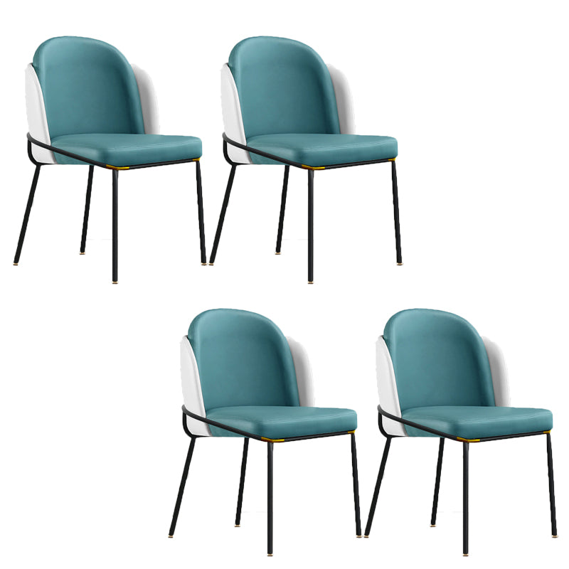 Modern Style Parsons Side Chair Upholstered Indoor Dining Chair