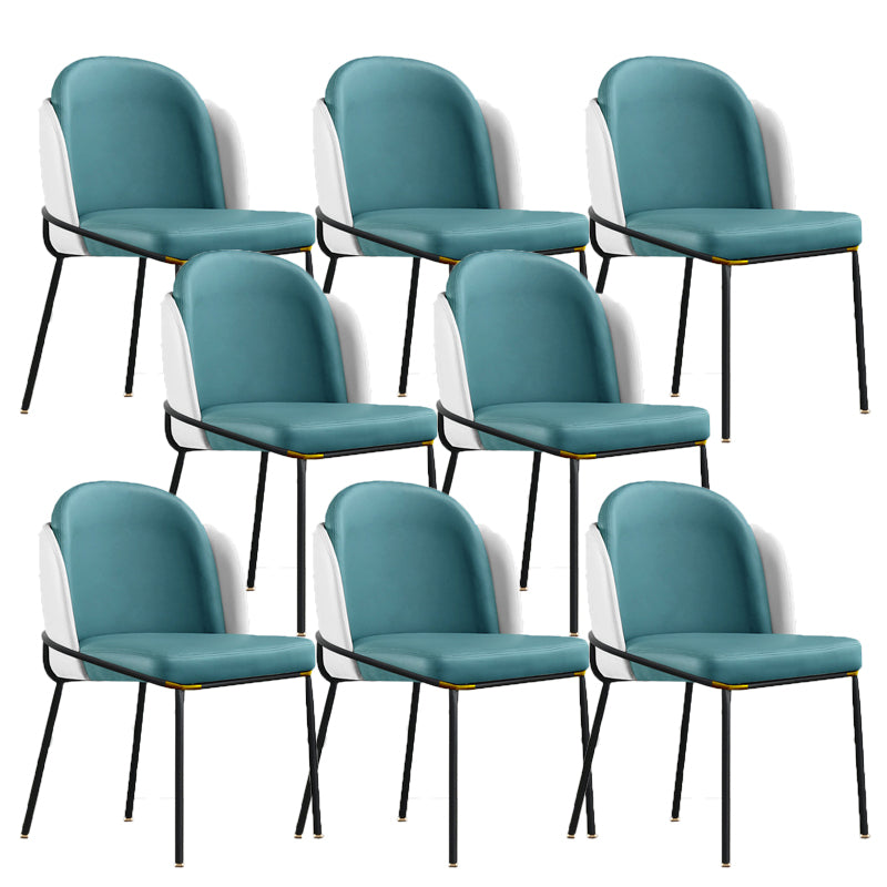 Modern Style Parsons Side Chair Upholstered Indoor Dining Chair