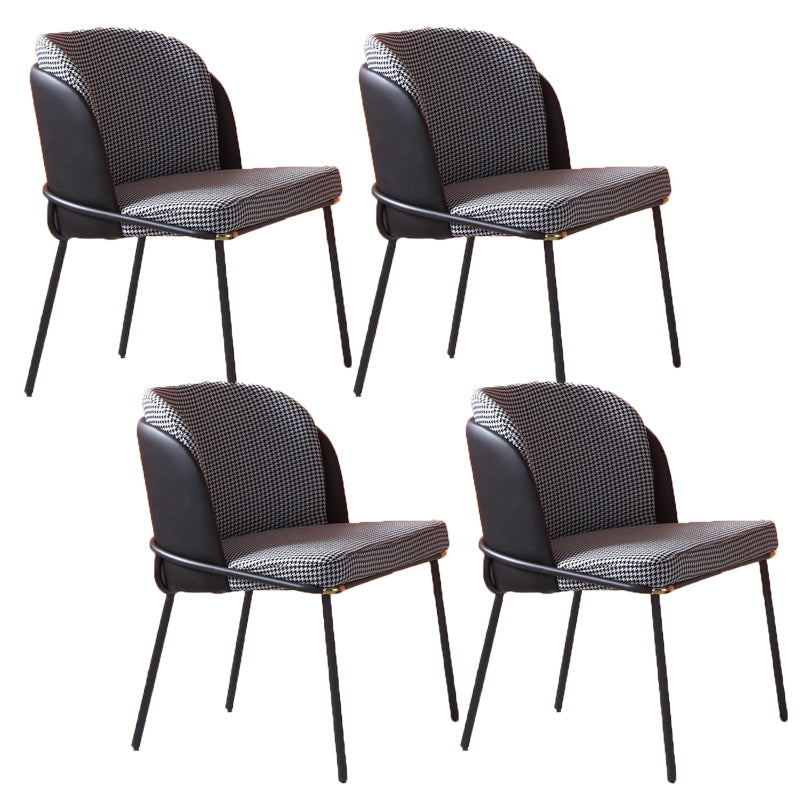 Modern Style Parsons Side Chair Upholstered Indoor Dining Chair