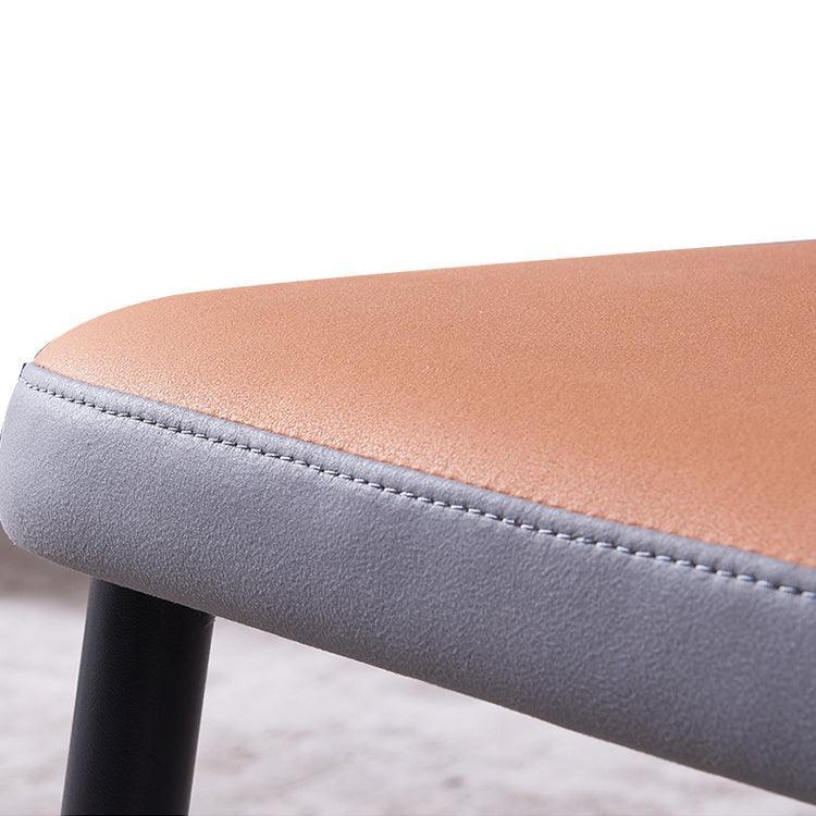 Wingback Armless Chair Contemporary Kitchen Dining Side Chair