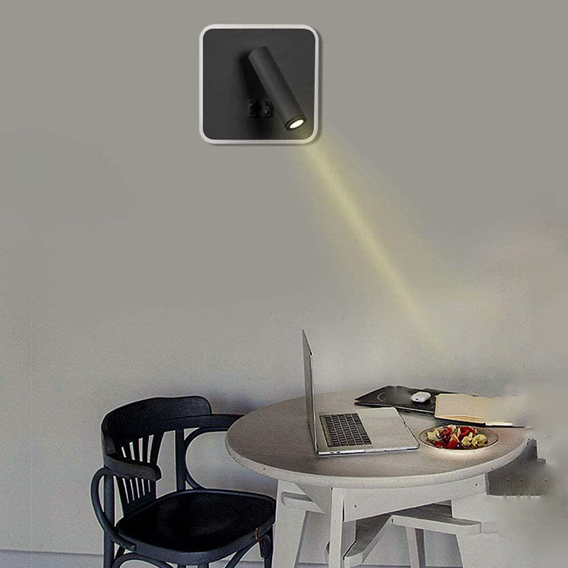 Modern Style Wall Lamp Metal 2 Lights Sconce Light for Bedroom