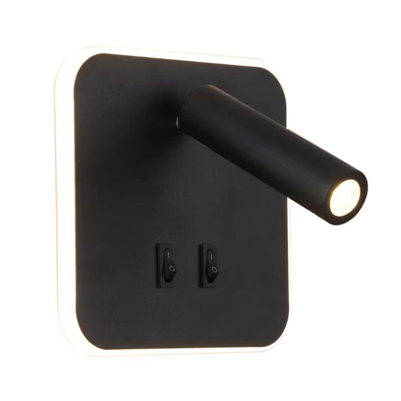 Modern Style Wall Lamp Metal 2 Lights Sconce Light for Bedroom