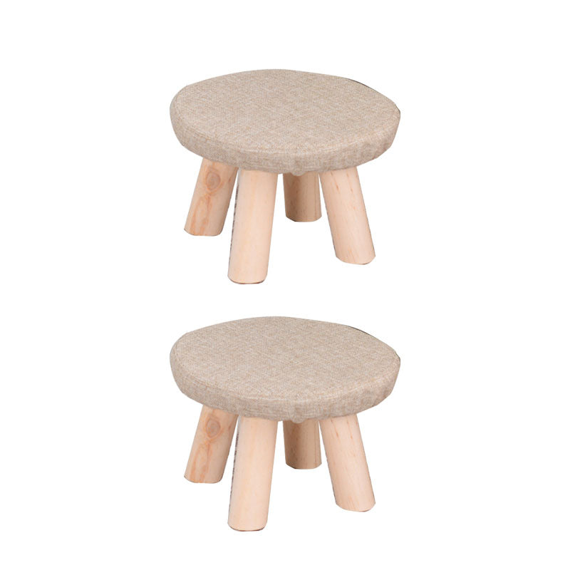 Modern Watermelon Standard Tear Resistant Round Standard for Living Room