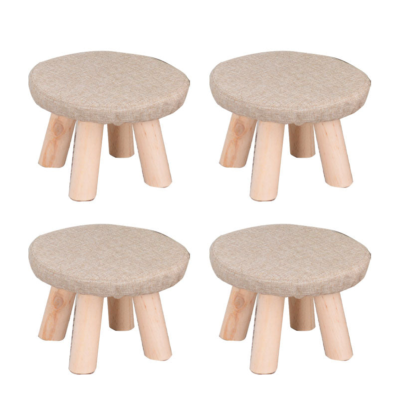 Modern Watermelon Standard Tear Resistant Round Standard for Living Room