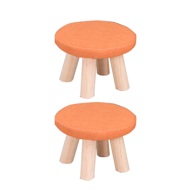 Modern Watermelon Standard Tear Resistant Round Standard for Living Room