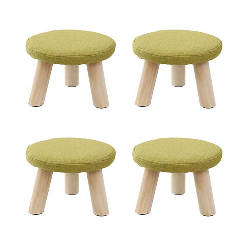 Modern Watermelon Standard Tear Resistant Round Standard for Living Room