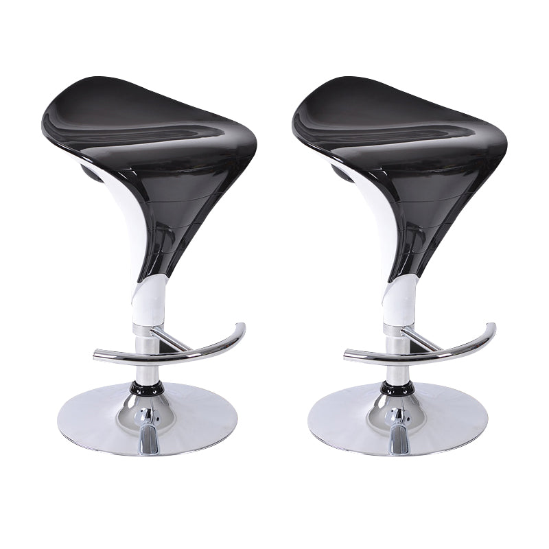 Contemporary Counter Height Stools Adjustable Height Bar Stool