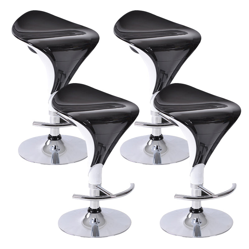 Contemporary Counter Height Stools Adjustable Height Bar Stool