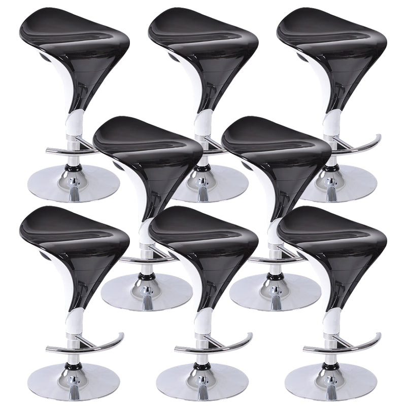 Contemporary Counter Height Stools Adjustable Height Bar Stool