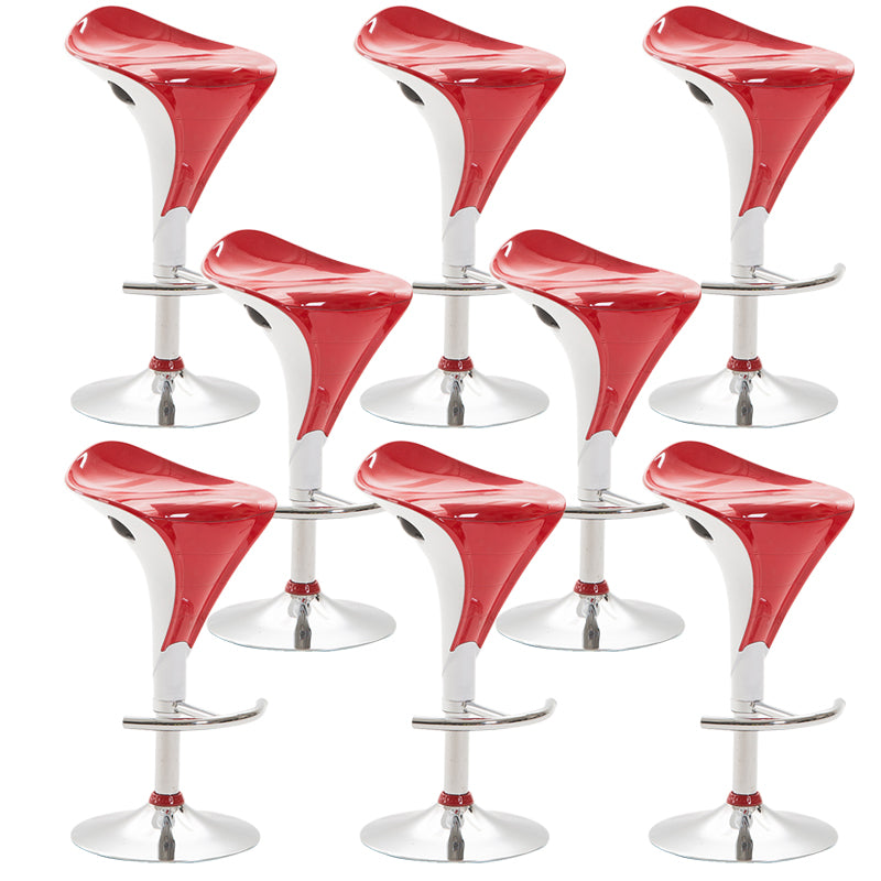 Contemporary Counter Height Stools Adjustable Height Bar Stool