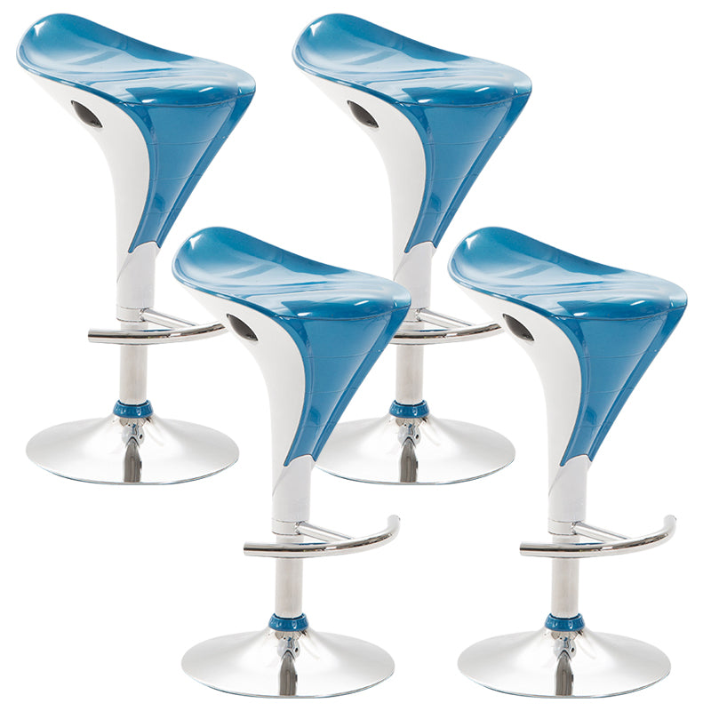 Contemporary Counter Height Stools Adjustable Height Bar Stool