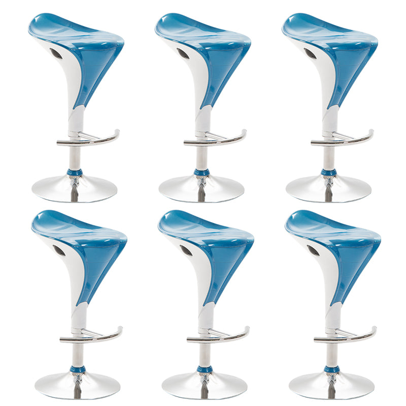 Contemporary Counter Height Stools Adjustable Height Bar Stool