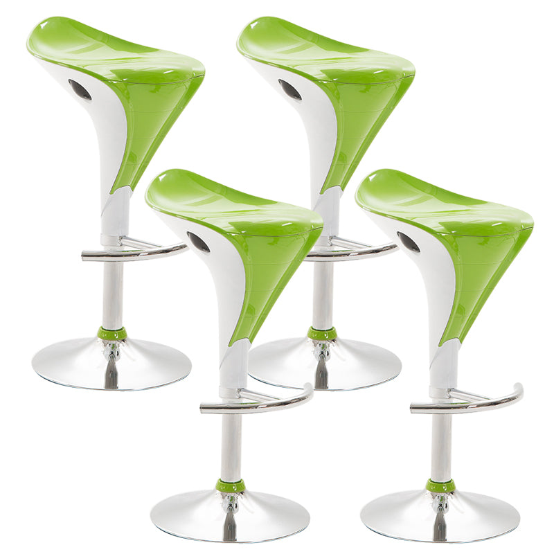Contemporary Counter Height Stools Adjustable Height Bar Stool