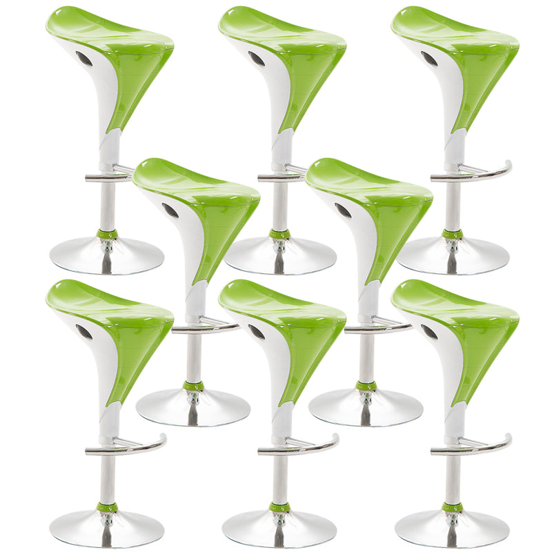 Contemporary Counter Height Stools Adjustable Height Bar Stool