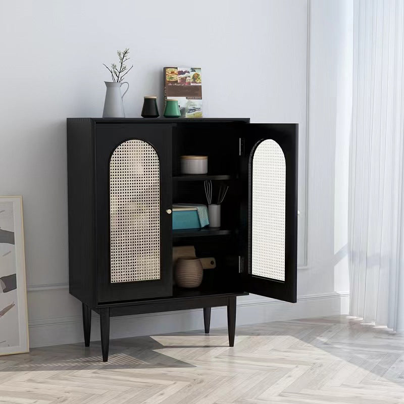 42.51" Tall 2 - Door Accent Cabinet Rectangular Straight Feet Cabinet