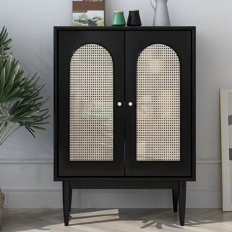 42.51" Tall 2 - Door Accent Cabinet Rectangular Straight Feet Cabinet