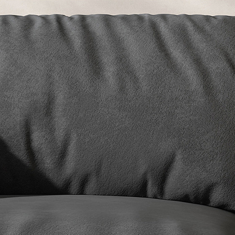 Contemporary Fabric Living Room Cushions Pillow Top Arm Standard Sofa