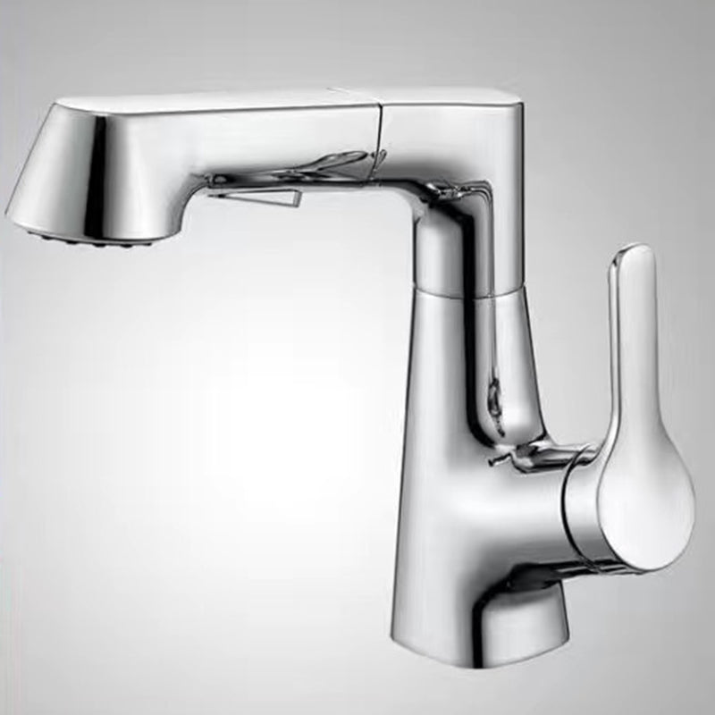 Vessel Sink Faucets Contemporary Single Handle Faucets for Bathroom