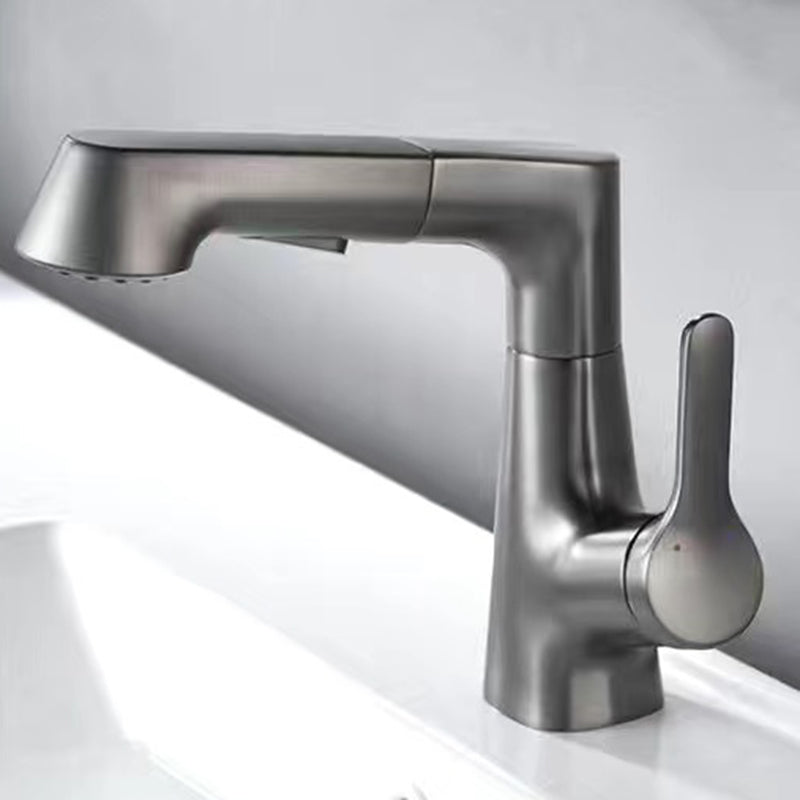 Vessel Sink Faucets Contemporary Single Handle Faucets for Bathroom
