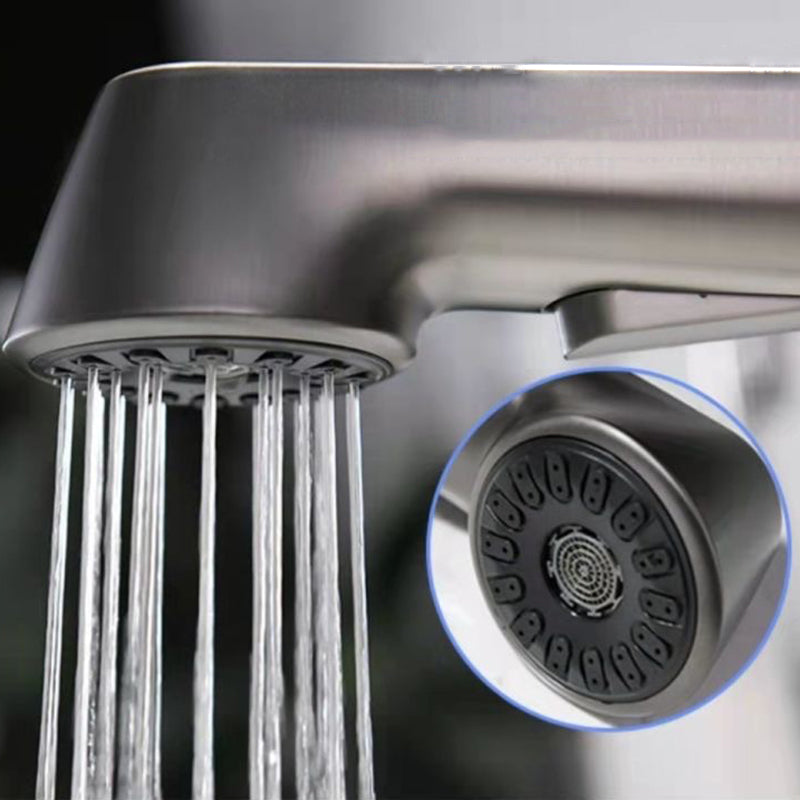 Vessel Sink Faucets Contemporary Single Handle Faucets for Bathroom